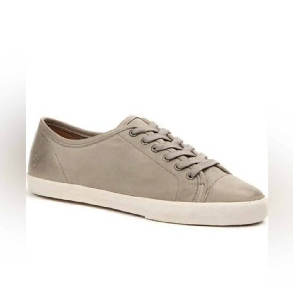 Frye Mindy lace leather low sneaker